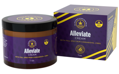 ALLEVIATE CREAM – MULTI-USE TOPICAL CREAM WITH CBD
