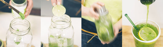 MATCHA ICED TEA