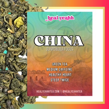CHINA- Gunpowder Tea