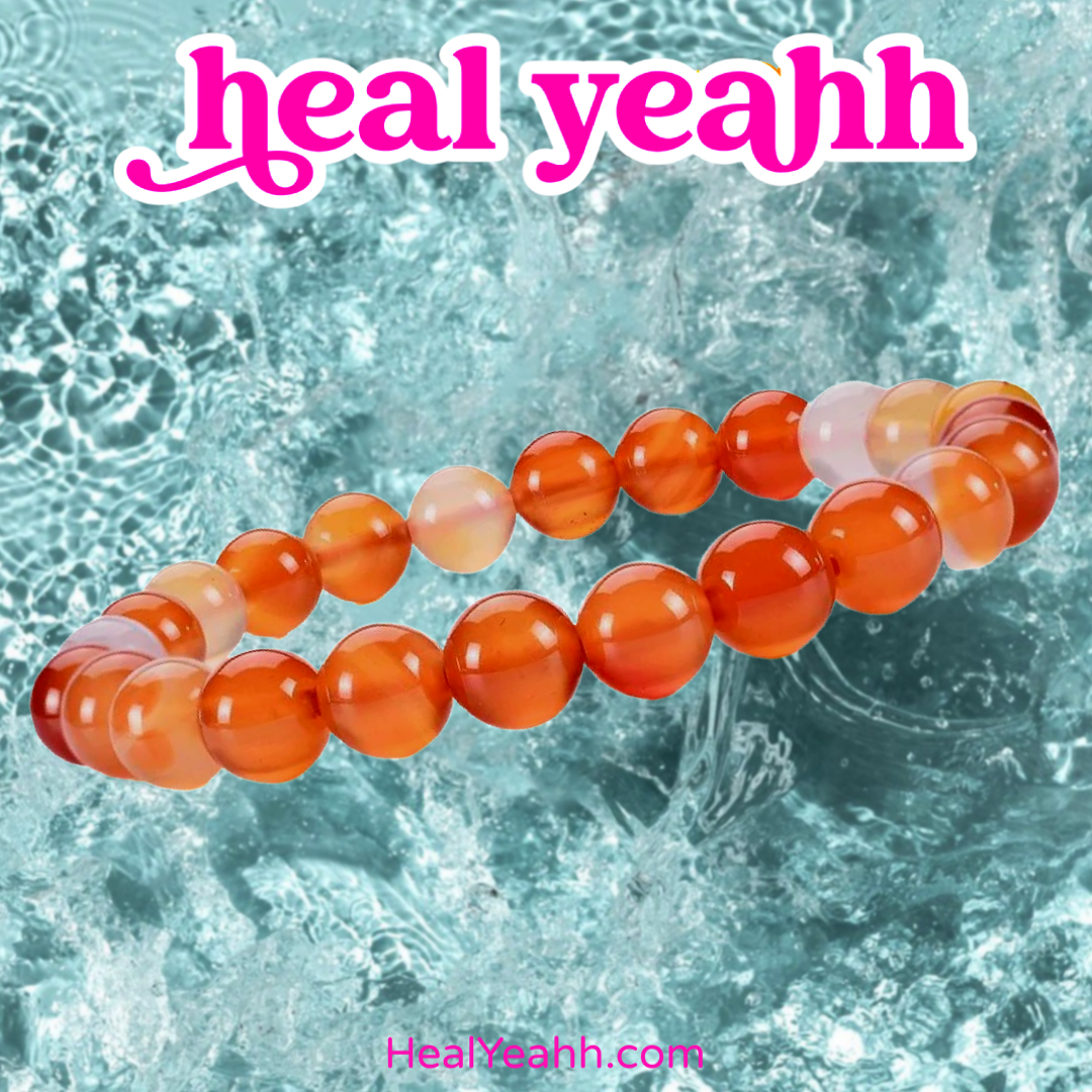 Carnelian Crystal Bracelet