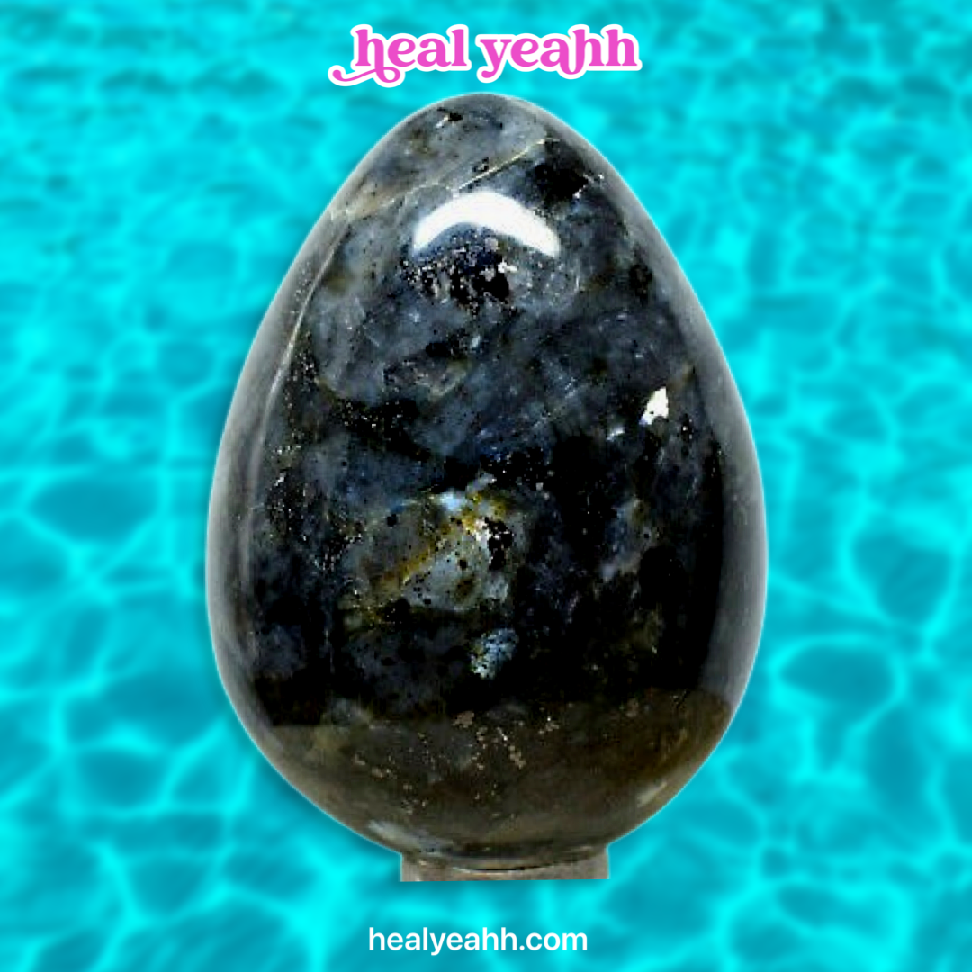 Larvikite | Black Moonstone Crystal