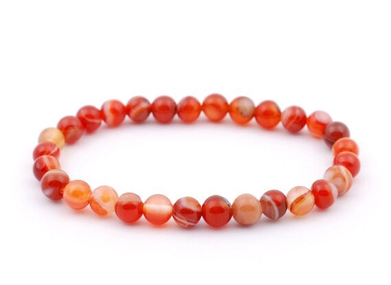 Carnelian Crystal Bracelet