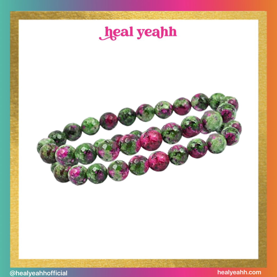 Ruby Zoisite Bracelet