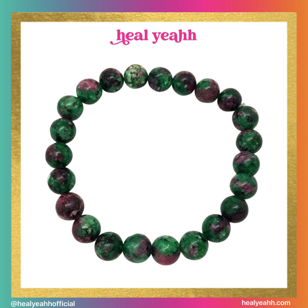 Ruby Zoisite Bracelet