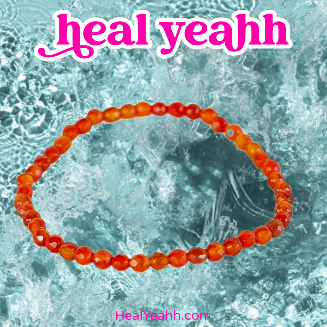 Carnelian Crystal Bracelet