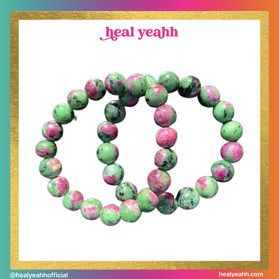 Ruby Zoisite Bracelet