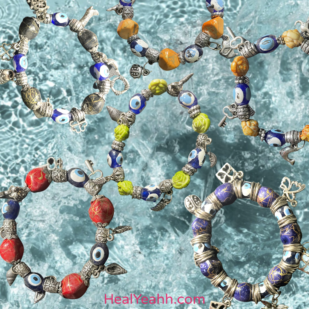 Ancestor Protected - Evil Eye Bracelet