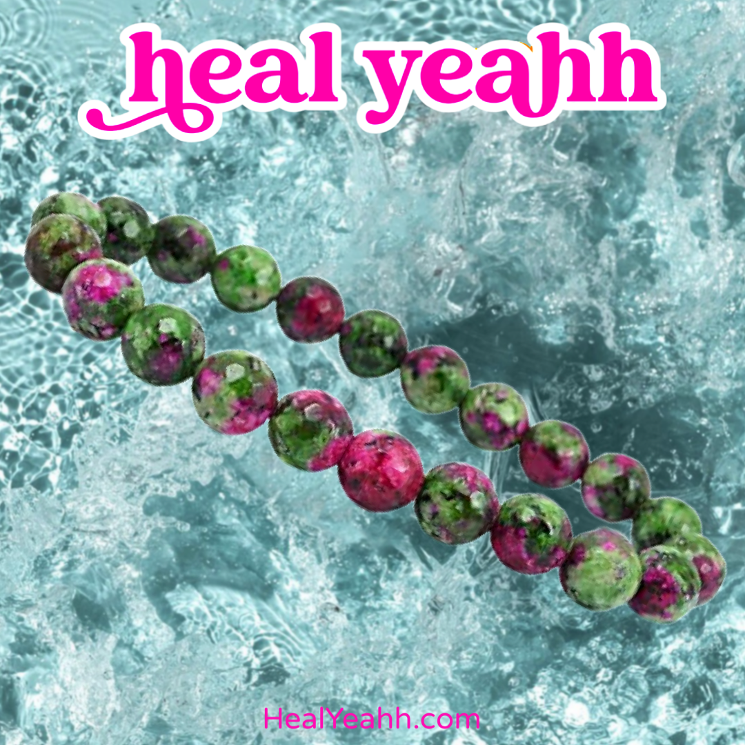 Ruby Zoisite Bracelet