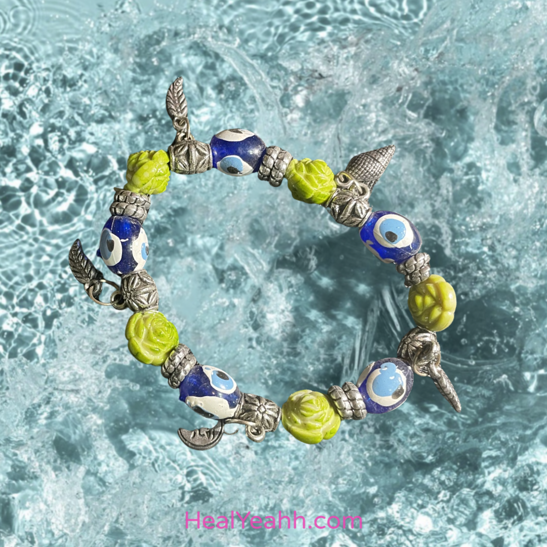 Ancestor Protected - Evil Eye Bracelet