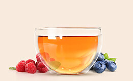 black tea with raspberry and blueberry flavour TESS Forest Dream photo