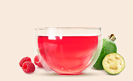 hibiscus with raspberry and feijoa flavour TESS Summer Time photo