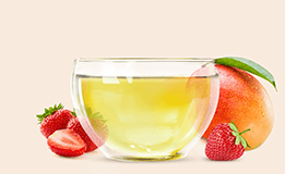 mango and strawberry green tea TESS Tropical Sun photo