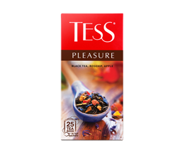 black tea, rosehip, apple TESS Pleasure photo