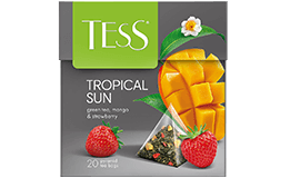 mango and strawberry green tea TESS Tropical Sun photo