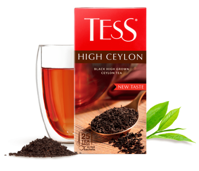 High grown black tea TESS High Ceylon in bags 25 pcs. photo