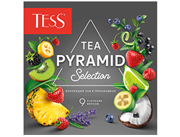 pyramid tea collection, 9 flavours TESS Pyramid Tea Selection photo