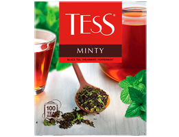 black tea, spearmint, peppermint TESS Minty photo