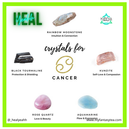 Cancer Zodiac Crystals- BIRTH SIGN