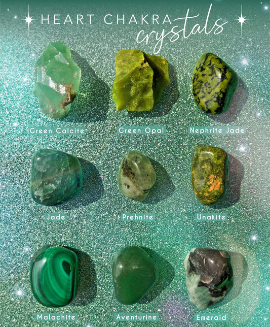 HEAL YEAHH HEART CHAKRA, Galveston Crystals, Black owned crystal store