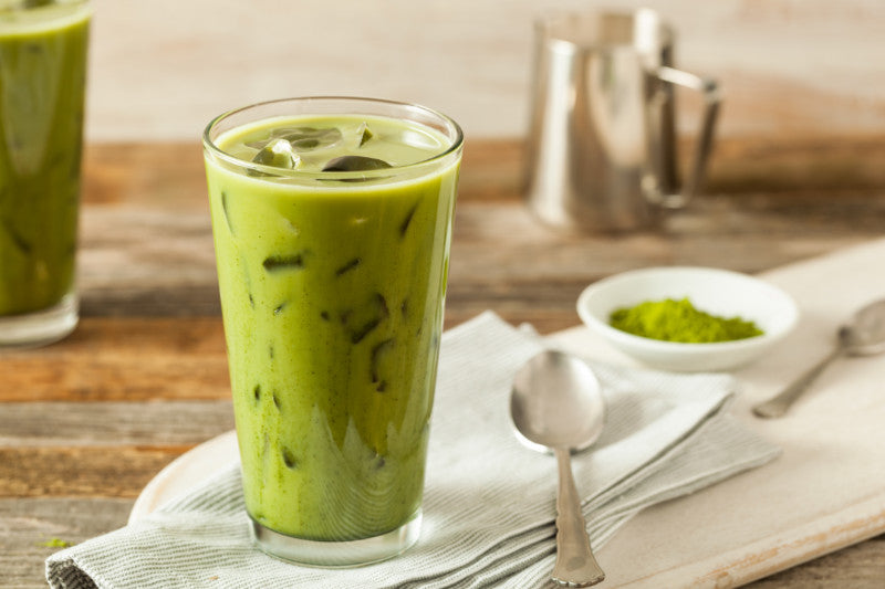 Skinny Matcha Green Tea Iced Latte Recipes