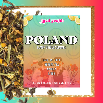 POLAND - Lemon Ginger Slimmer Tea