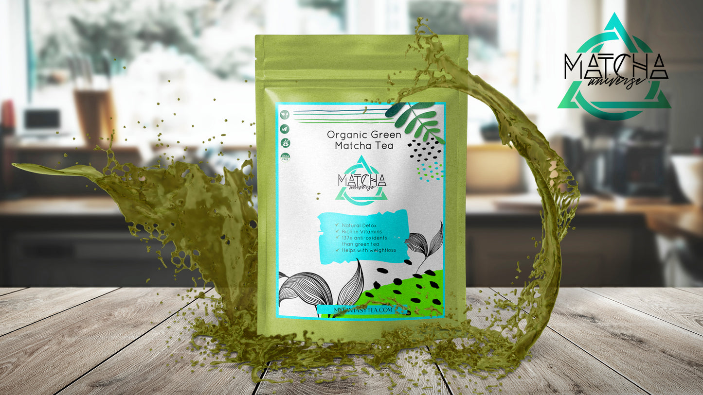 Organic Matcha Green Tea - Social Media Shop