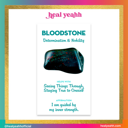 Bloodstone Crystal - Yoni Egg