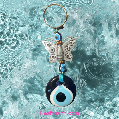 🦋 Butterfly 🦋 - Evil Eye Keychain