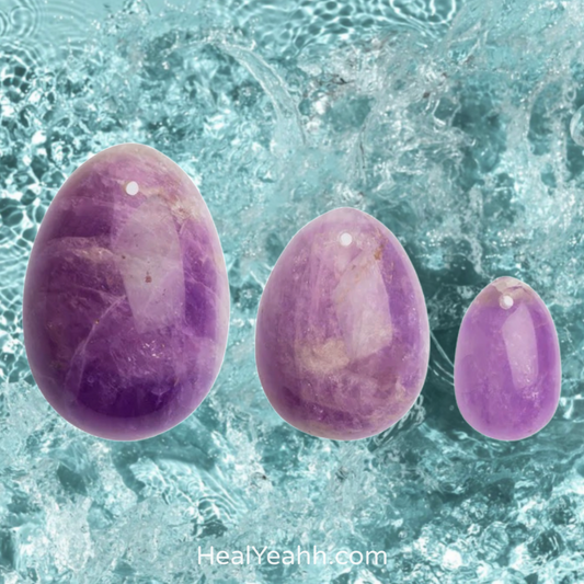 Amethyst Crystal Yoni Eggs