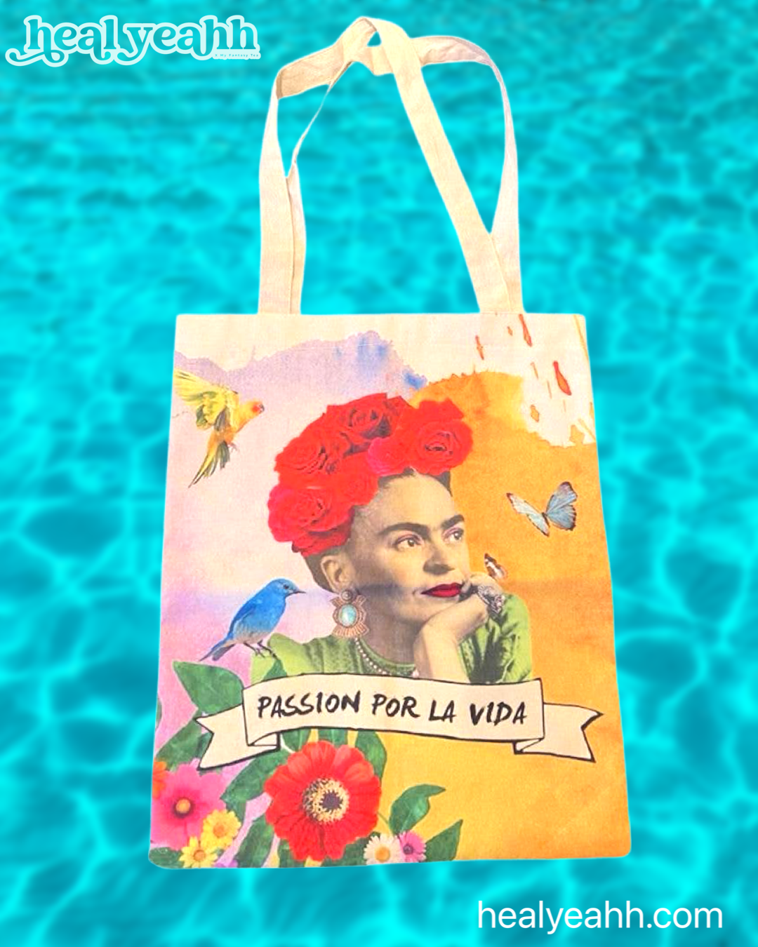 FRIDA THE LEGEND- Tote Bags
