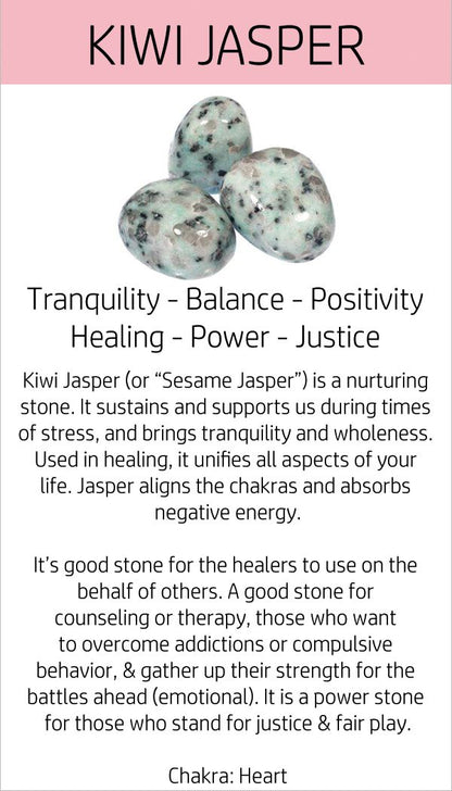 Kiwi Jasper Crystal - Yoni Egg