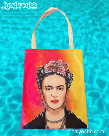 FRIDA THE LEGEND- Tote Bags