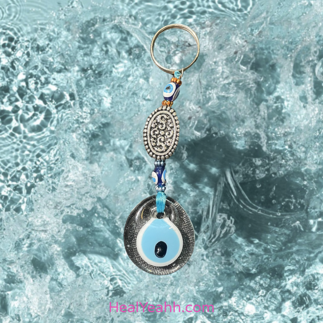 Aintyamomma- Evil Eye Keychain